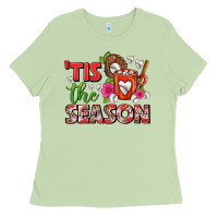 Matcha tis the season baseball coffee mug Ladies Tee - FaDigitalArtStudio