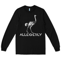 Black allegedly Long Sleeve Tee - Bettercallsaul