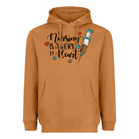 Meerkat nursing i̇s a work of heart Heavyweight Hoodie - JahusDesignShop