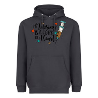Smoke nursing i̇s a work of heart Heavyweight Hoodie - JahusDesignShop