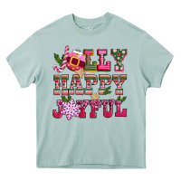Arona jolly happy joyful pink christmas Heavy Core Tee - CowGirlArtShop