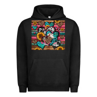 Pigment Black nurse hearts Urban Hoodie - Jasminsmagicworld
