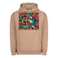 Pigment Burro nurse hearts Urban Hoodie - Jasminsmagicworld