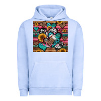 Pigment Grape Ice nurse hearts Urban Hoodie - Jasminsmagicworld