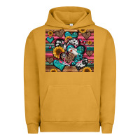 Pigment Peanut Butter nurse hearts Urban Hoodie - Jasminsmagicworld
