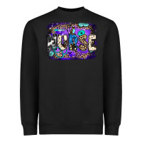 Black nurse halloween Heavyweight Sweatshirt - JahusDesignShop