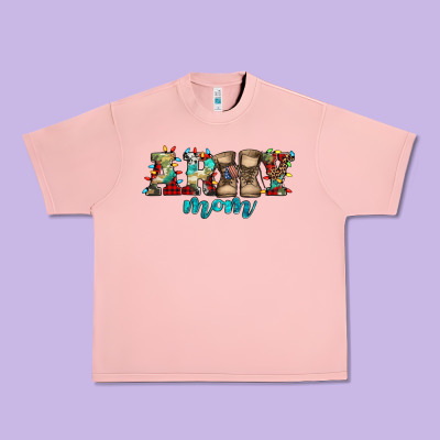 Army Mom Christmas Urban Heavy Tee Designed By Jasminsmagicworld