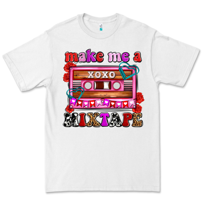 Make Me A Mixtape Olivia Premium Tee by OliviaCreatesArt | Teevron
