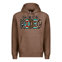 Chestnut take me to the rodeo Premium Hoodie - CowhideDigitalArt