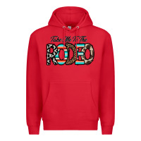 Red take me to the rodeo Premium Hoodie - CowhideDigitalArt