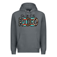 Rock take me to the rodeo Premium Hoodie - CowhideDigitalArt