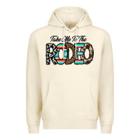 Sandshell take me to the rodeo Premium Hoodie - CowhideDigitalArt