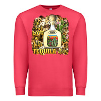 Cardinal he don't love me like tequila does Premium Sweatshirt - JahusDesignShop