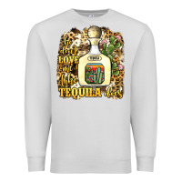 Dove Grey he don't love me like tequila does Premium Sweatshirt - JahusDesignShop