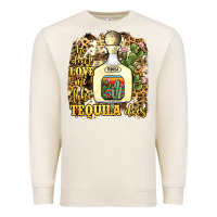Sandshell he don't love me like tequila does Premium Sweatshirt - JahusDesignShop