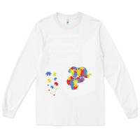 White Autism Different Makes You Beautiful Long Sleeve Tee - CowhideDigitalArt
