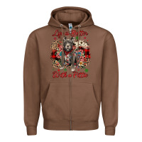 Chestnut Christmas life is better with a pittie Zipper Hoodie - JahusDesignShop
