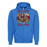 True Royal Christmas life is better with a pittie Zipper Hoodie - JahusDesignShop