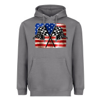 Storm American Racing Flag Heavyweight Hoodie - JahusDesignShop