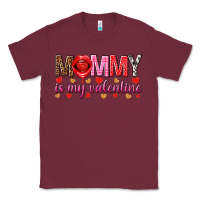 Burgundy Mommy is my valentine mother's day Classic Tee - HowdyJamesFarm