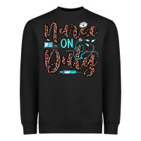 Black nurse on duty Heavyweight Sweatshirt - JahusDesignShop