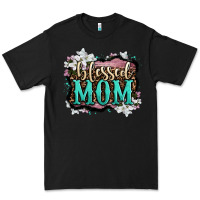 Black blessed mom Premium Tee - OliviaCreatesArt