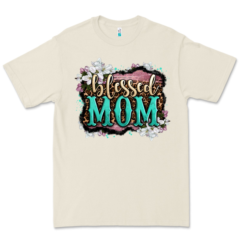Blessed Mom Premium Tee by OliviaCreatesArt | Teevron