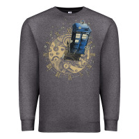 Charcoal Heather watch the time Premium Sweatshirt - artisFamous