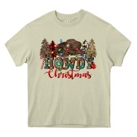 Mossy howdy christmas Heavy Core Tee - CowGirlArtShop