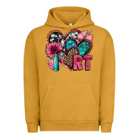 Pigment Peanut Butter rt respiratory therapist hearts Urban Hoodie - Jasminsmagicworld