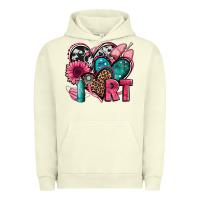 Pigment Pistachio rt respiratory therapist hearts Urban Hoodie - Jasminsmagicworld