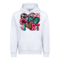 White rt respiratory therapist hearts Urban Hoodie - Jasminsmagicworld