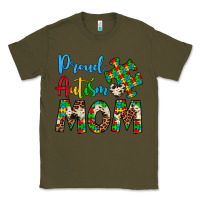 Army Green proud autism mom Classic Tee - Artiststas
