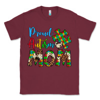 Burgundy proud autism mom Classic Tee - Artiststas