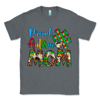 Charcoal Heather proud autism mom Classic Tee - Artiststas