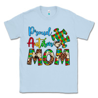 Dusty Blue proud autism mom Classic Tee - Artiststas
