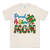 Natural proud autism mom Classic Tee - Artiststas