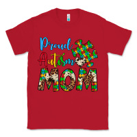 Red proud autism mom Classic Tee - Artiststas