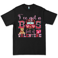 Black i've got a bus full of valentine Premium Tee - OliviaCreatesArt