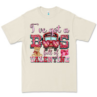 Bone i've got a bus full of valentine Premium Tee - OliviaCreatesArt