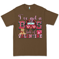 Cacao i've got a bus full of valentine Premium Tee - OliviaCreatesArt
