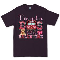 Plum i've got a bus full of valentine Premium Tee - OliviaCreatesArt