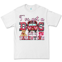 White i've got a bus full of valentine Premium Tee - OliviaCreatesArt