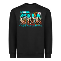 Black cna certified nursing assistant Heavyweight Sweatshirt - JahusDesignShop