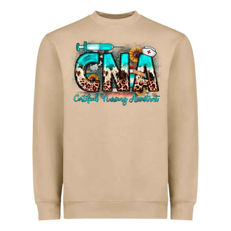 Cna Certified Nursing Assistant Heavyweight Sweatshirt by JahusDesignShop | Teevron