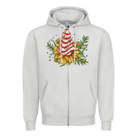 Dove Grey little debbie tree cakes sunflower Zipper Hoodie - JahusDesignShop