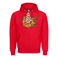 Red little debbie tree cakes sunflower Zipper Hoodie - JahusDesignShop