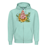 Seafoam little debbie tree cakes sunflower Zipper Hoodie - JahusDesignShop
