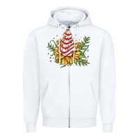 White little debbie tree cakes sunflower Zipper Hoodie - JahusDesignShop