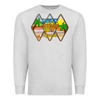 Dove Grey sunrise sunburn sunset repeat Premium Sweatshirt - JahusDesignShop